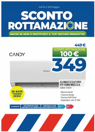 CLIMATIZZATORE CANDY CY-12RA-20 BREZZA 12000BTU